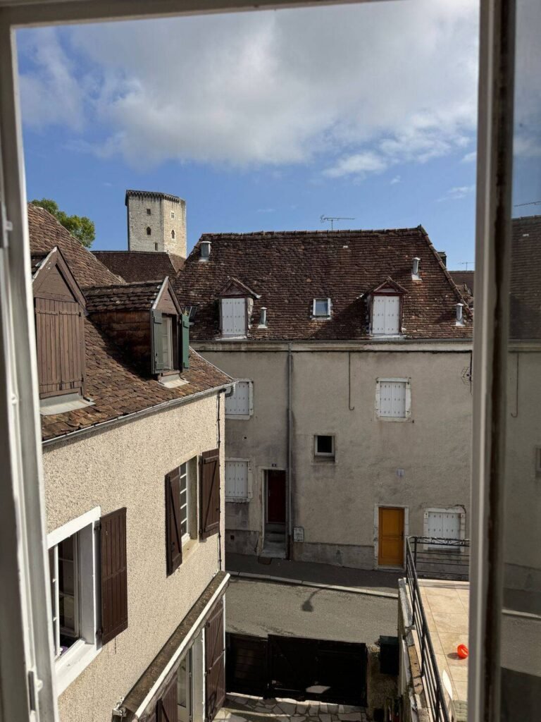 Grand T2 meublé en plein centre, proche tour Moncade — Orthez