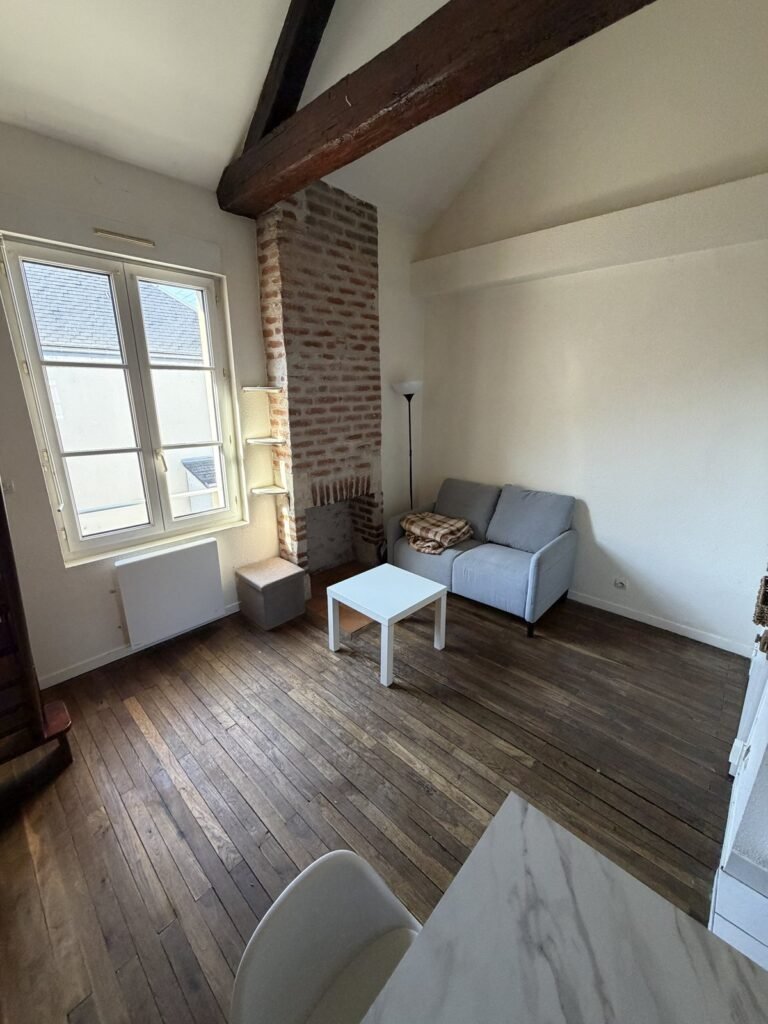 Studio meublé avec mezzanine et parking — quai de la Loire — Saint-Pierre-des-Corps